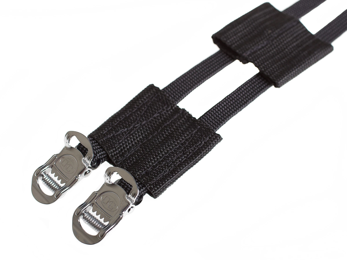 BLB Doppel-Pedalriemen Double-Strap Nylon 3 BLB Doppel-Pedalriemen Double-Strap Nylon