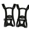 BLB Pedalhaken Double Bridge /Single Gate -Ridea Verkäufe 0011193 blb steel dbsg toe clips black