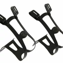 BLB Pedalhaken Double Bridge /Single Gate -Ridea Verkäufe 0011194 blb steel dbsg toe clips black