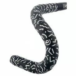 BLB Supreme Pro Reflective Lenkerband - ZigZag Schwarz