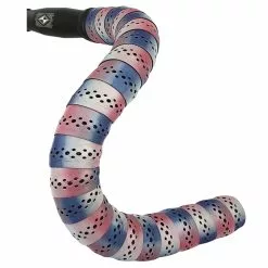 BLB Supreme Pro Reflective Lenkerband - 2 Tone Blau/Pink/Weiß