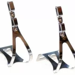 SMParts. SM-Parts Pedalhaken Track Niro "Double" Verchromt