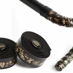 Cinelli Mike Giant Lenkerband Volee Schwarz/Gold