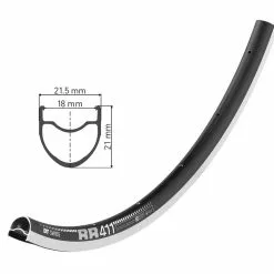DT-Swiss RR411 Hohlkammer Felge 28" 700c