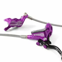 HOPE Tech3 E4 Scheibenbremsanlage 4-Kolben Mit Stahlflexleitung Speziell Für (e)Bullitt -Ridea Verkäufe HOPE Tech3 E4 Bremse purple
