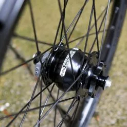 Halo EX-3 20" Vorderrad Mit Shutter Precision Nabendynamo SD-8 Disc / Schwarz -Ridea Verkäufe Halo EX3 Shutter SD8 4