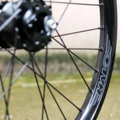 Halo EX-3 20" Vorderrad Mit Shutter Precision Nabendynamo SD-8 Disc / Schwarz -Ridea Verkäufe Halo EX3 Shutter SD8 7