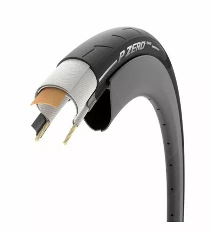 Pirelli P Zero Race Rennradreifen - Schwarz/Schwarz 700x30c 4 Pirelli P Zero Race Rennradreifen - Schwarz/Schwarz 700x30c – Bild 2