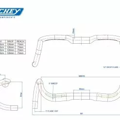 Ritchey WCS ErgoMax Road Aero Drop Bar -Ridea Verkäufe Ritchey Comp ErgoMax Geo 3955 4