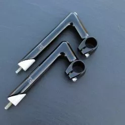 SMParts. SM-Parts "Classic" Quill Schaftvorbau 1" - Schwarz-Poliert