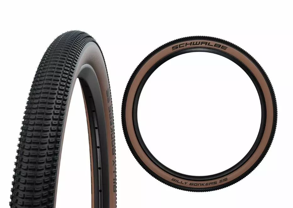Schwalbe Billy Bonkers 20 X 2.0" // 50-406 - Schwarz/Bronze 3 Schwalbe Billy Bonkers 20 X 2.0" // 50-406 - Schwarz/Bronze
