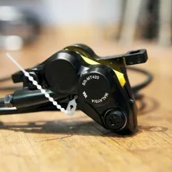 Shimano Scheibenbremsanlage 4-Kolben BR-MT420 & SLX BL-7100 Hebel Für (e)Bullitt -Ridea Verkäufe Shimano MT420 SLX 3