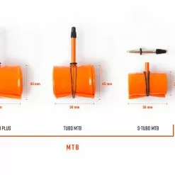 Tubolito TUBO ROAD Schlauch 700c 18/28c SV - Super Lightweight -Ridea Verkäufe Tubolito Product Side Overview Lo 1 scaled