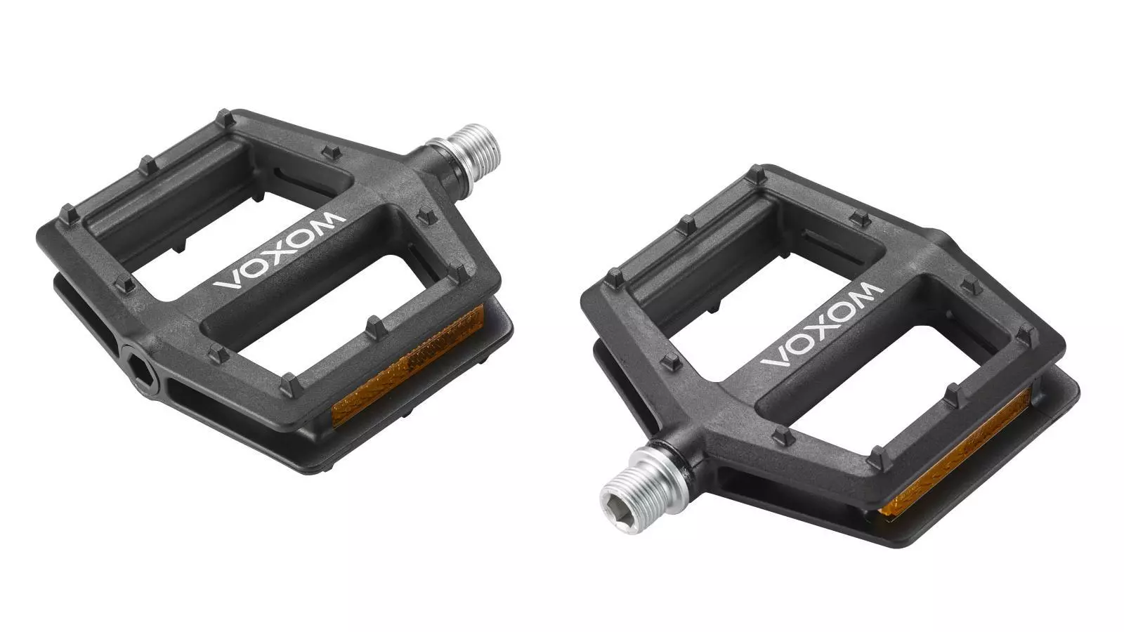 Voxom Flat Pedale PE23 9/16" - Industriegelagert 3 Voxom Flat Pedale PE23 9/16" - Industriegelagert