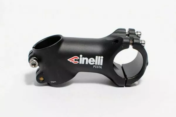 Cinelli Pista Vorbau 31,8mm Schwarz 5 Cinelli Pista Vorbau 31,8mm Schwarz – Bild 3