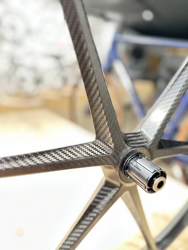 Kvirder Biturbo Carbon Bullitt 6-Speichen Laufräder Für Lastenrad 20" // 26" 6 Kvirder Biturbo Carbon Bullitt 6-Speichen Laufräder Für Lastenrad 20" // 26" – Bild 4