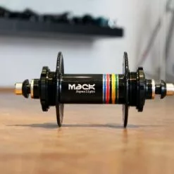 MACK HUBS Superlight Track Hinterrad Nabe Hochflansch - Schwarz -Ridea Verkäufe mack hf rear black 2 10268 12