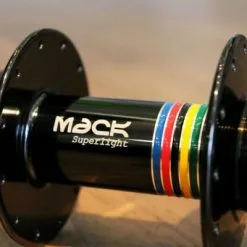 MACK HUBS Superlight Track Hinterrad Nabe Hochflansch - Schwarz -Ridea Verkäufe mack hf rear black 4 10268 14