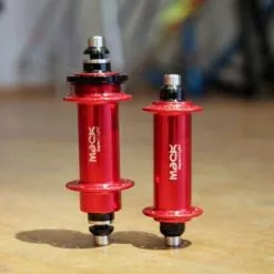MACK HUBS Superlight Track Hinterrad Nabe Niederflansch - Farbig -Ridea Verkäufe mack lf red 3 1358 7 10264 7 10265 7