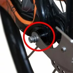 Minoura Davos Steckachse Hinten - Rack Mount 12x142mm -Ridea Verkäufe minoura davos thru axle avec m5 vis 2 4440 2