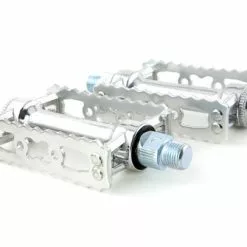 MKS Sylvan Touring Pedale 9/16" -Ridea Verkäufe mks touring silver pedals 01