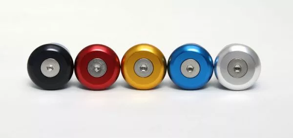 Nitto Bar End Caps EC-01 24mm Lenkerstopfen Schraubbar 3 Nitto Bar End Caps EC-01 24mm Lenkerstopfen Schraubbar