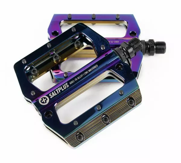 SALT BMX Salt Plus Echo Pedale Aluminium 9/16" - Oilslick 3 SALT BMX Salt Plus Echo Pedale Aluminium 9/16" - Oilslick