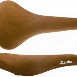 Selle Italia Turbo 1980 Microfaser Sattel - Braun